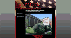 Desktop Screenshot of landmarkbc.org